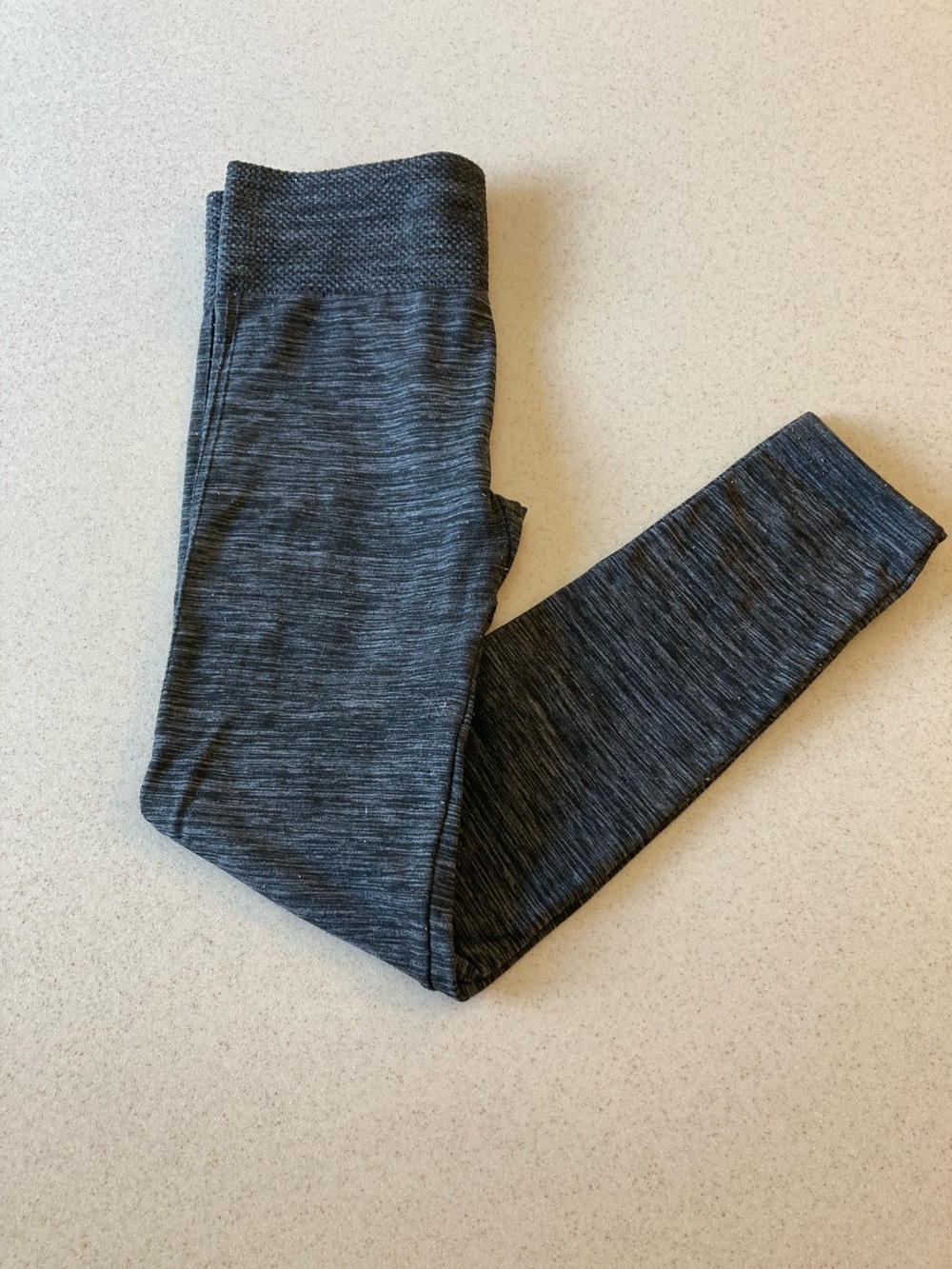 One 5 One Charcoal Heather High-Waist Leggings Women Size S/M